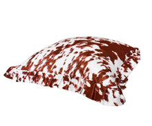 Load image into Gallery viewer, Ruffle Pillow Cover Set - Cow