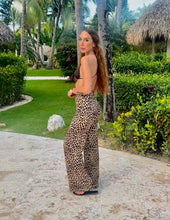 Load image into Gallery viewer, Wide Leg Pants - Leopard