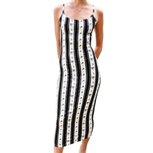 Load image into Gallery viewer, Backless Maxi Dress - Black Coquette