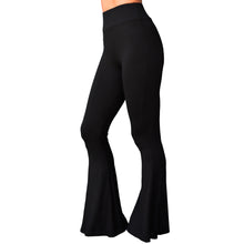 Load image into Gallery viewer, Bell Bottoms - Solid Black