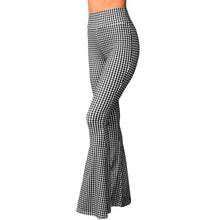 Load image into Gallery viewer, Bell Bottoms - Black Gingham