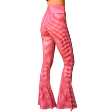 Load image into Gallery viewer, Bell Bottoms - Red Gingham