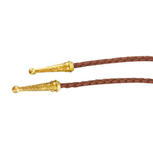 Load image into Gallery viewer, Gemstone Bolo Tie - Blue Opal