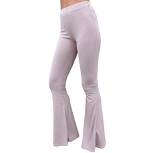Load image into Gallery viewer, Ribbed Bell Bottoms - Mauve