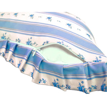 Load image into Gallery viewer, Ruffle Pillow Cover Set - Blue Coquette