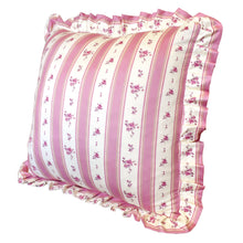 Load image into Gallery viewer, Ruffle Pillow Cover Set - Pink Coquette