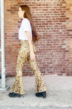 Load and play video in Gallery viewer, Bell Bottoms - Olive Floral