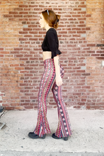 Load and play video in Gallery viewer, Bell Bottoms - Red/Yellow Paisley