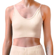 Load image into Gallery viewer, Ribbed Crop Top - Sand
