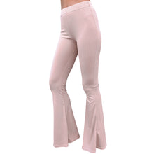 Load image into Gallery viewer, Ribbed Bell Bottoms - Rose