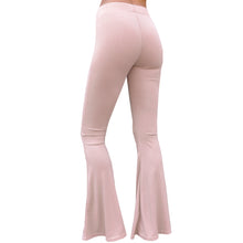 Load image into Gallery viewer, Ribbed Bell Bottoms - Rose