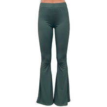 Load image into Gallery viewer, Ribbed Bell Bottoms - Sage
