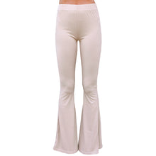 Load image into Gallery viewer, Ribbed Bell Bottoms - Sand