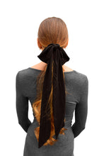 Load image into Gallery viewer, Skinny Scarf - Solid Black