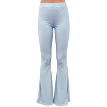 Load image into Gallery viewer, Ribbed Bell Bottoms - Sky
