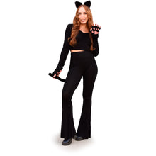 Load image into Gallery viewer, Bell Bottoms - Solid Black