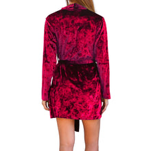 Load image into Gallery viewer, Velvet Robe - Red