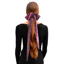 Load image into Gallery viewer, Velvet Skinny Scarf - Dusty Rose