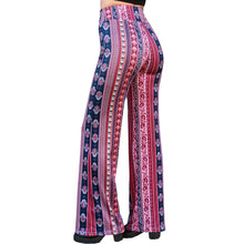 Load image into Gallery viewer, Wide Leg Pants - Marsala Paisley