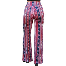 Load image into Gallery viewer, Wide Leg Pants - Marsala Paisley