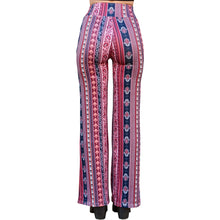 Load image into Gallery viewer, Wide Leg Pants - Marsala Paisley