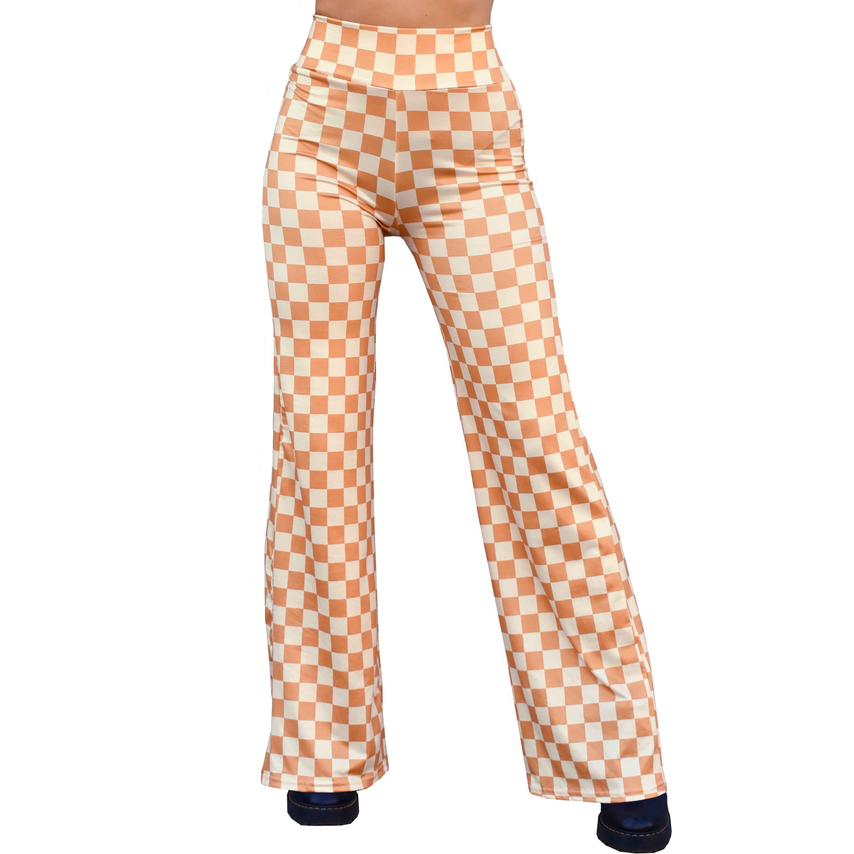 TAN HUSK WIDE LEG PANTS