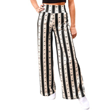 Load image into Gallery viewer, Wide Leg Pants - Black Coquette