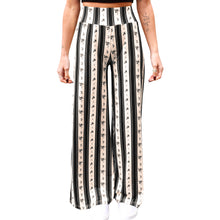 Load image into Gallery viewer, Wide Leg Pants - Black Coquette