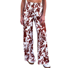 Load image into Gallery viewer, Wide Leg Pants - Cow
