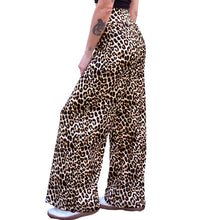 Load image into Gallery viewer, Wide Leg Pants - Leopard