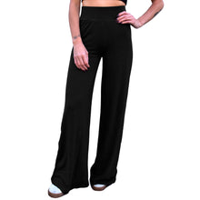Load image into Gallery viewer, Wide Leg Pants - Solid Black