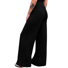 Load image into Gallery viewer, Wide Leg Pants - Solid Black