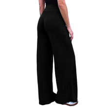 Load image into Gallery viewer, Wide Leg Pants - Solid Black