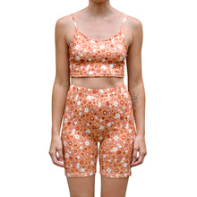 Load image into Gallery viewer, Bermuda Short Set - Gold Floral