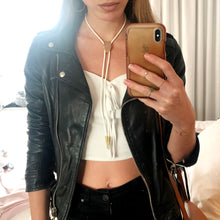 Load image into Gallery viewer, Gemstone Bolo Tie - Sunstone