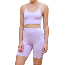 Load image into Gallery viewer, Bermuda Short Set - Solid Lavender