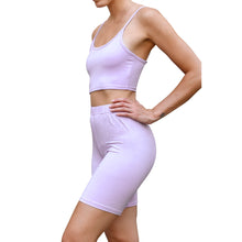 Load image into Gallery viewer, Bermuda Short Set - Solid Lavender