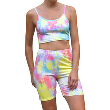 Load image into Gallery viewer, Bermuda Short Set - Rainbow Tie Dye