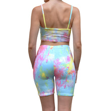 Load image into Gallery viewer, Bermuda Short Set - Rainbow Tie Dye