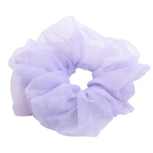 Load image into Gallery viewer, Oversized Organza Scrunchie - Lavender
