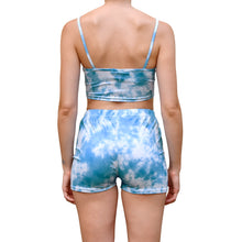 Load image into Gallery viewer, Boyshort Set - Blue Tie Dye