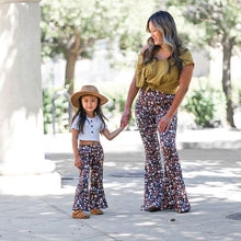 Load image into Gallery viewer, Bell Bottoms - Black Floral