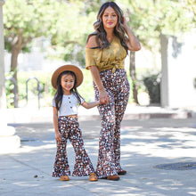 Load image into Gallery viewer, Bell Bottoms - Black Floral