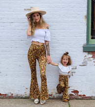 Load image into Gallery viewer, Bell Bottoms - Olive Floral