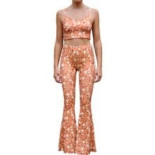 Load image into Gallery viewer, Bell Bottoms - Gold Floral
