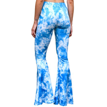 Load image into Gallery viewer, Bell Bottoms - Blue Tie Dye