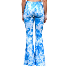 Load image into Gallery viewer, Bell Bottoms - Blue Tie Dye