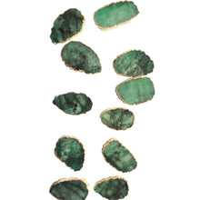Load image into Gallery viewer, Gemstone Bolo Tie - Emerald (Gold)
