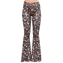 Load image into Gallery viewer, Bell Bottoms - Black Floral