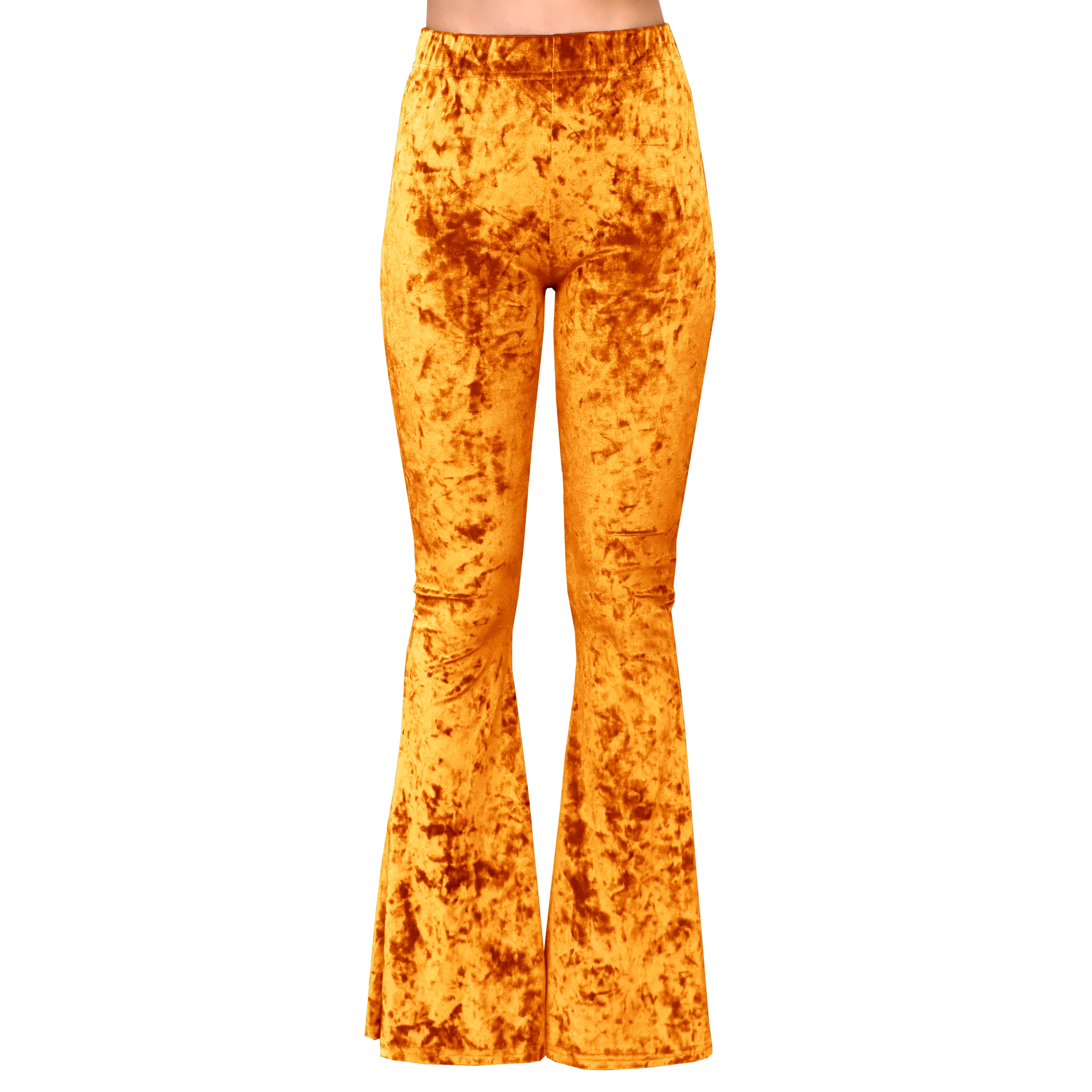 Golden Babe Velvet Flare Panats – Foxtail Boutique XO